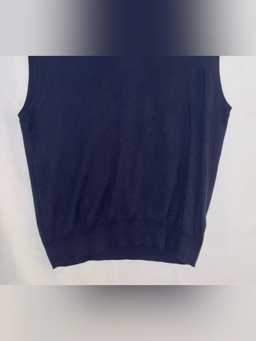 Polo by Ralph Lauren Men’s Navy V-Neck Sleeveless Sweater Vest Size XL